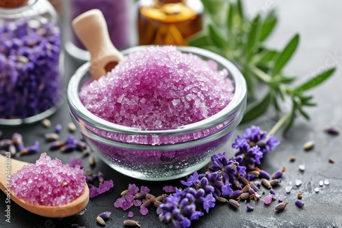 Lavender Body Spa Treatment with Focus Selection and Sugar Scrub