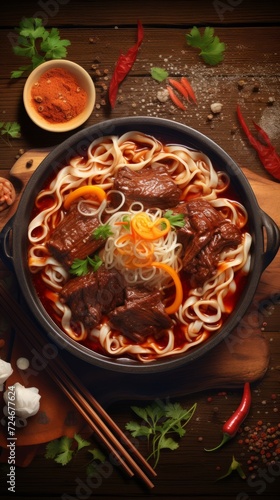 Traditional Beef Noodle Soup: Culinary Art