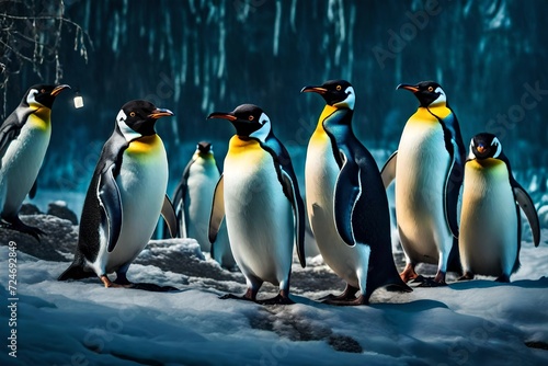 Climate change threatens penguin society, forcing them on a perilous quest to find a new home