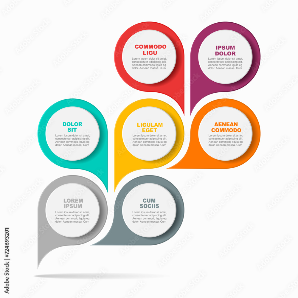 Infographic design template with place for your data. Vector illustration. Infographic design template with place for your data. Vector illustration.