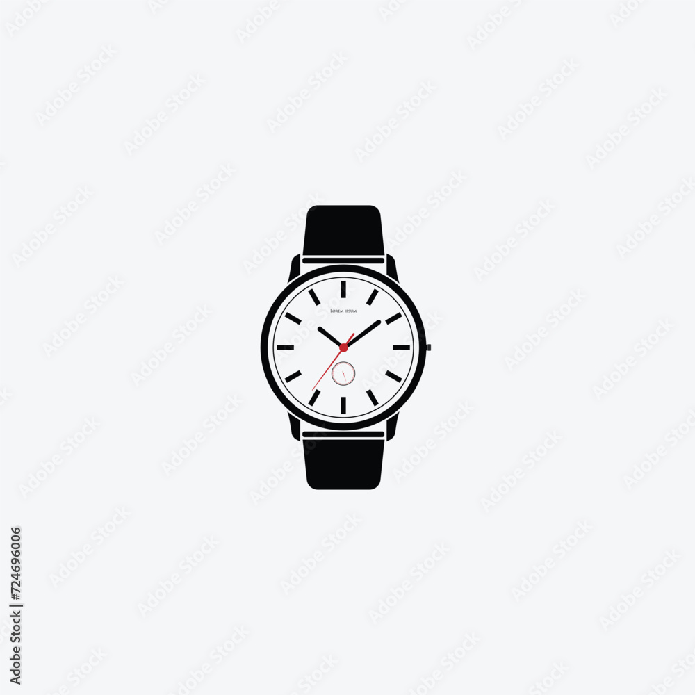 icon watch symbol vector design icon watch symbol vector design