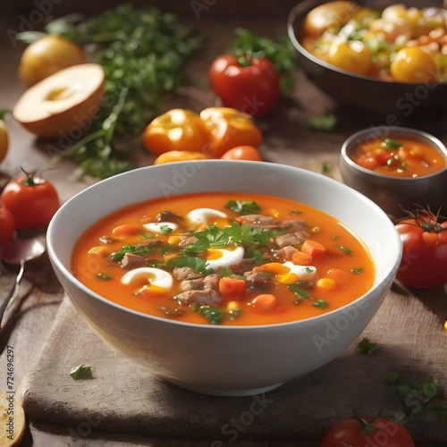 Delicious Soup Background