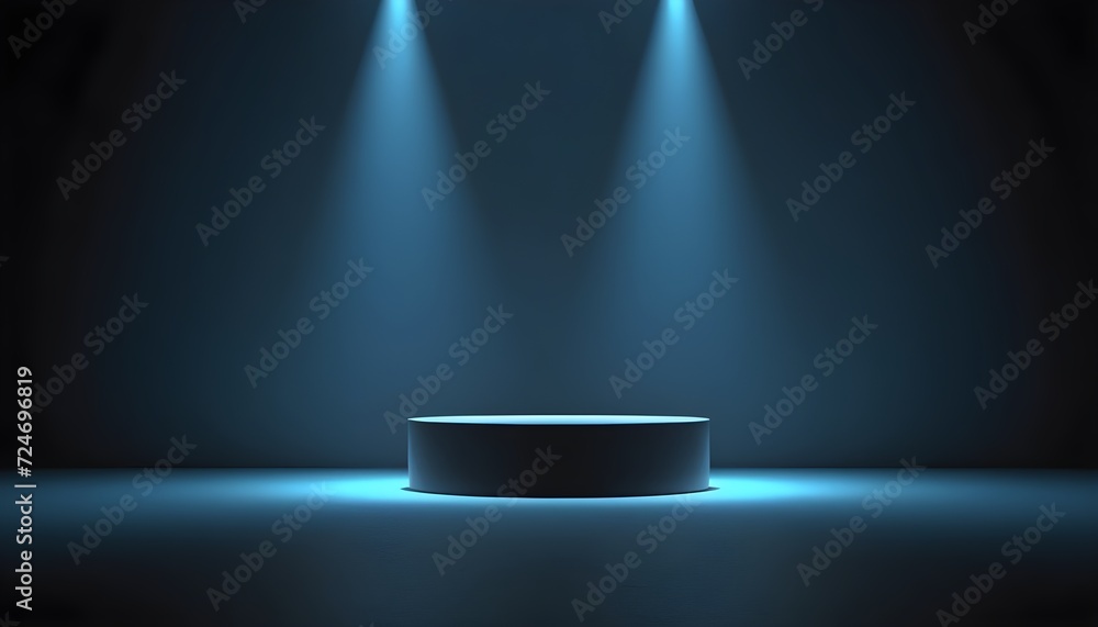 stage spotlight on stage