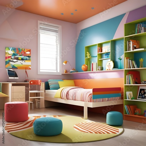 Wallpaper Mural interior of a room Torontodigital.ca