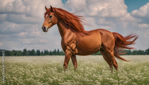 horse on the meadow © Md Imranul Rahman