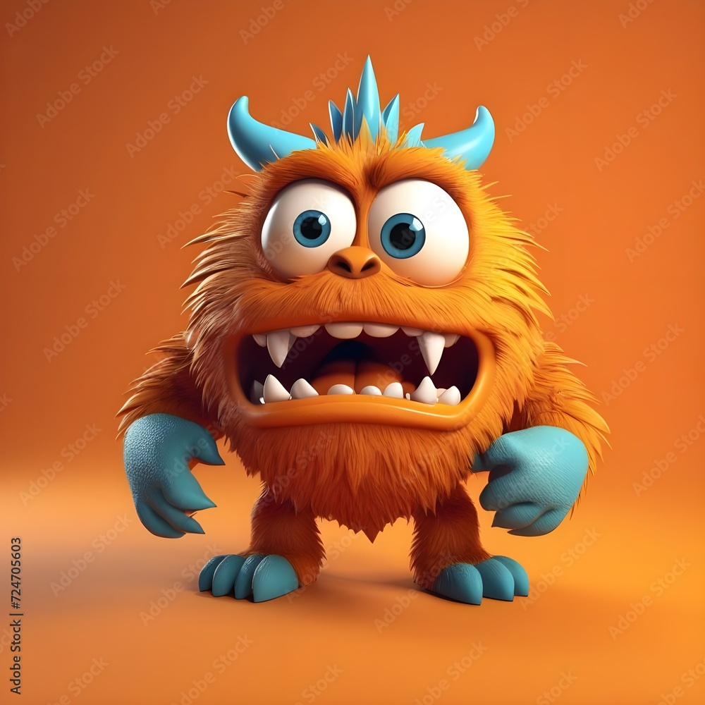 cartoon monster cartoon monster