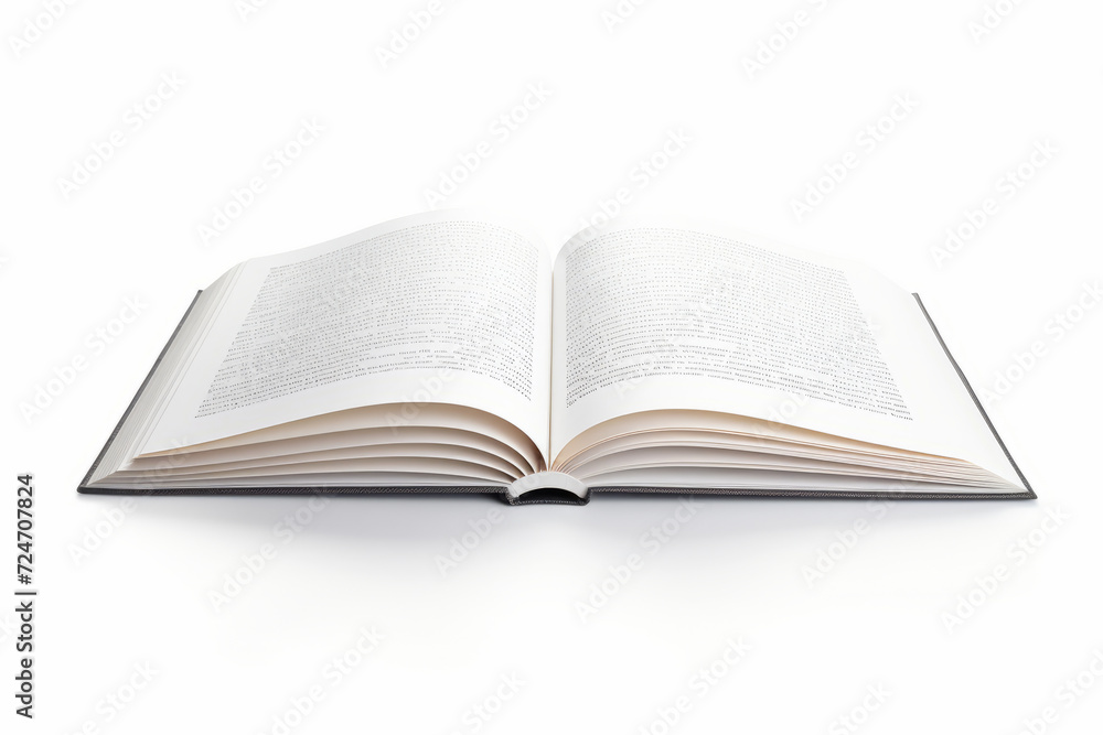 Open book with white background and white background with white background. Open book with white background and white background with white background.