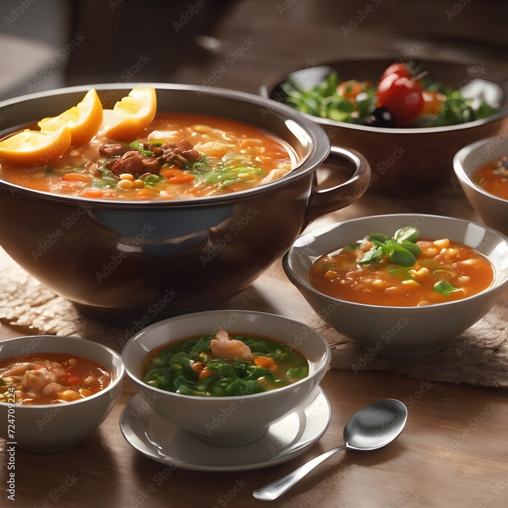 Delicious Soup Background Delicious Soup Background