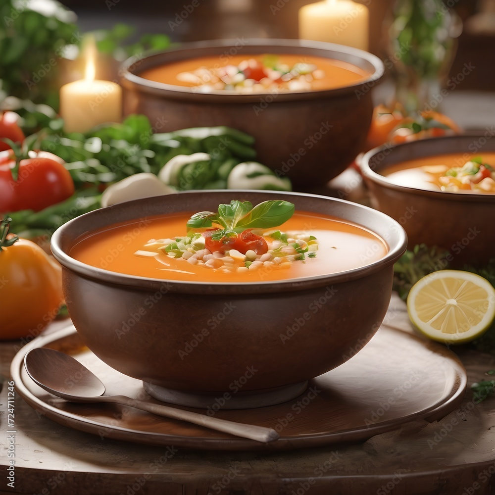 Delicious Soup Background Delicious Soup Background