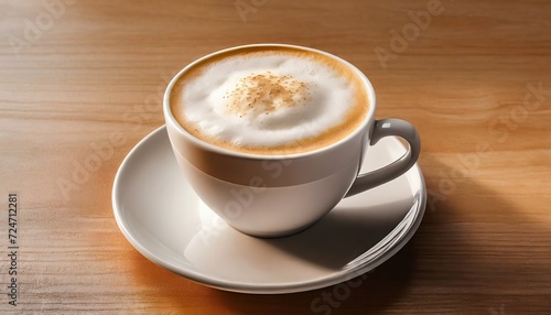 cappuccino and milk foam close up view  image photo