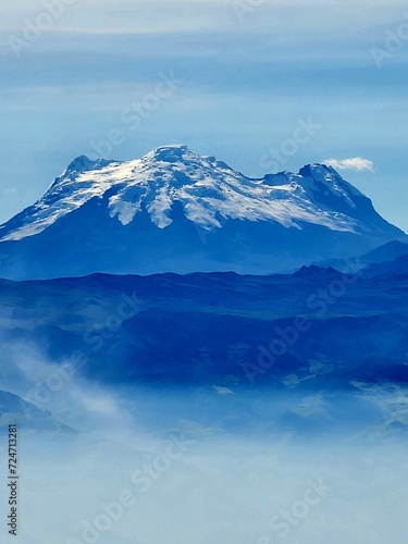 mountain volcano Antisana 