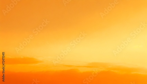 gradient amber warm colored minimalistic horizon cloudscape hd phone wallpaper ai generated