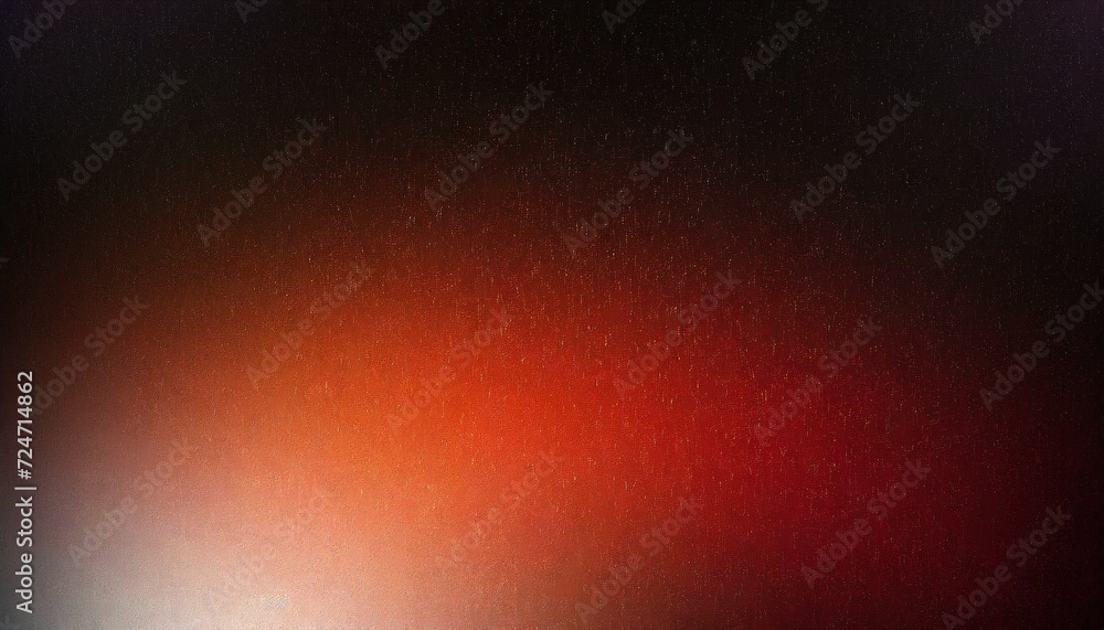 color gradient grainy background red orange white illuminated spots on black noise texture effect