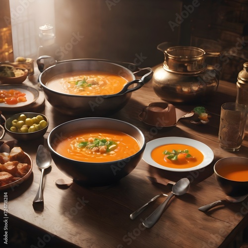 Delicious Soup Background
