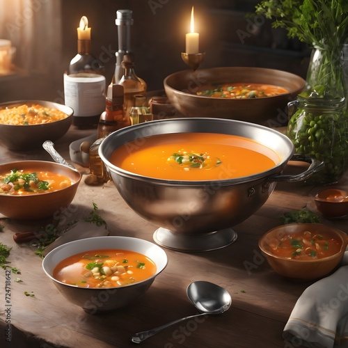 Delicious Soup Background