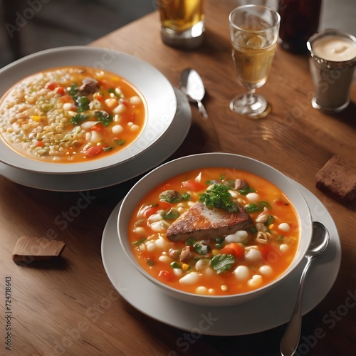 Delicious Soup Background