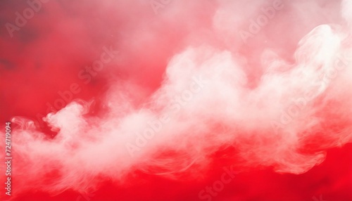 red white smoke