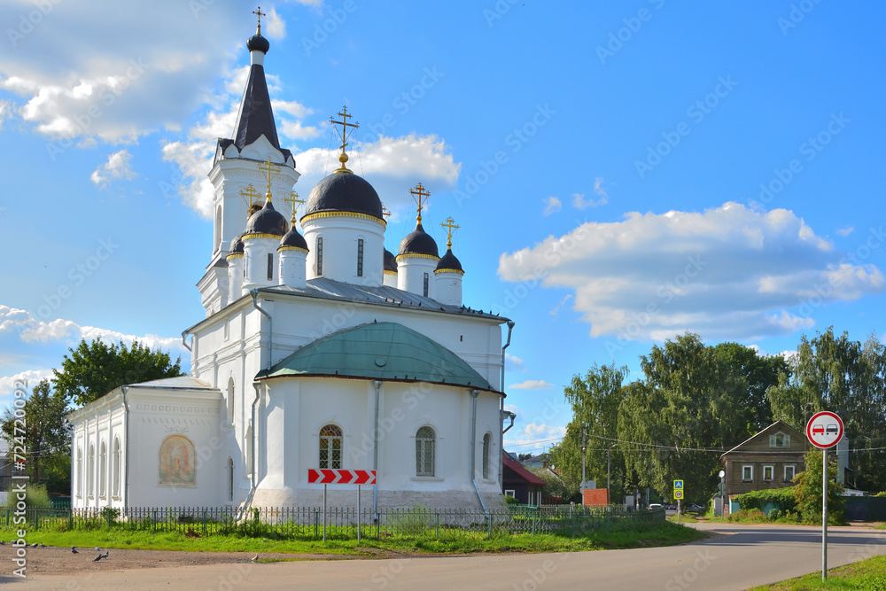 Tver, the Orthodox Resurrection Cathedral 