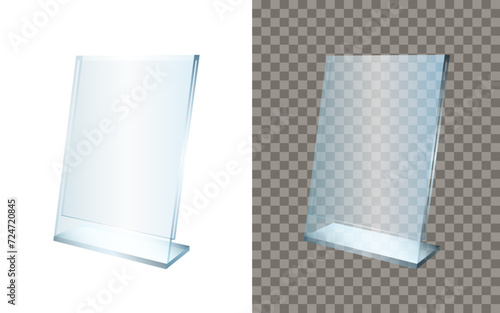 3D Transparent Acrylic Stand For A4 Paper Page