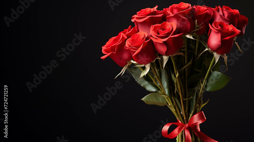 bouquet of red roses high definition hd  photographic creative image