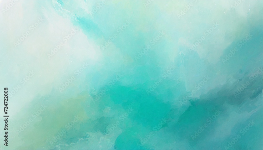 abstract watercolor paint background by teal color blue and green with liquid fluid texture for background generative ai