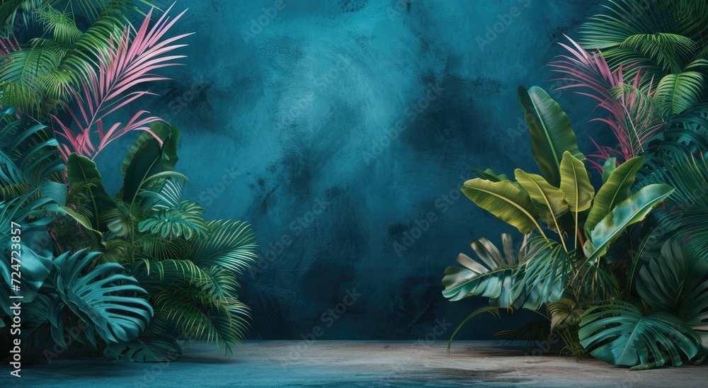 Naklejka premium Nature-inspired backdrop suitable for presentations.