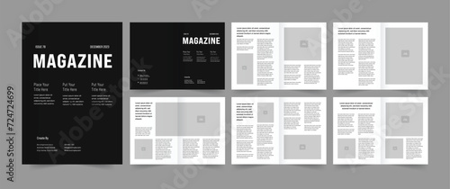 Multipurpose magazine Layout template