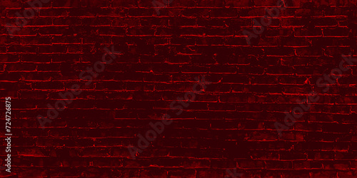 Red brick wall texture background, wallpaper background.