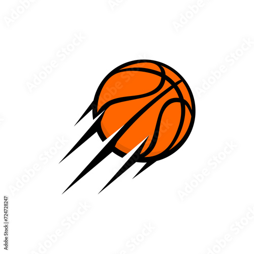 vector ball basketball, fast basketball