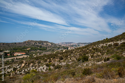 Vista su Cagliari dalla Sella del Diavolo, Sardegna