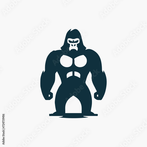 Gorilla Logo Vactor Art, Use Your Logo © Hakim