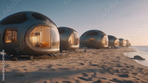 Alien Housing Background Very Cool