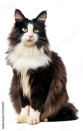 A longhair cat named Aphrodite.