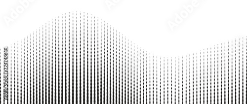Halftone dot background pattern vector illustration. Monochrome gradient dotted modern texture and fade distressed overlay. Design for poster, cover, banner, business card, mock-up, sticker, layout.