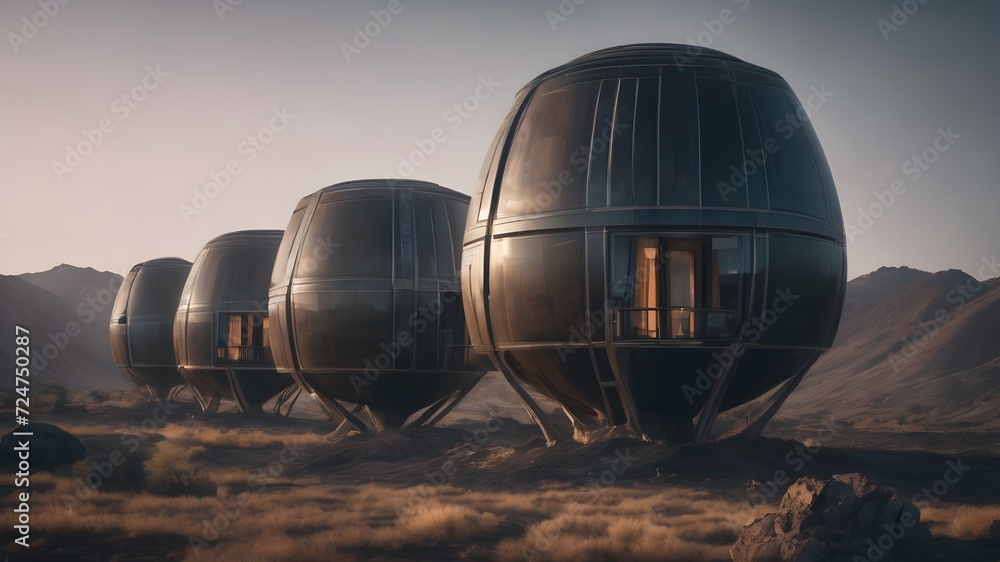 Alien Housing Background Very Cool