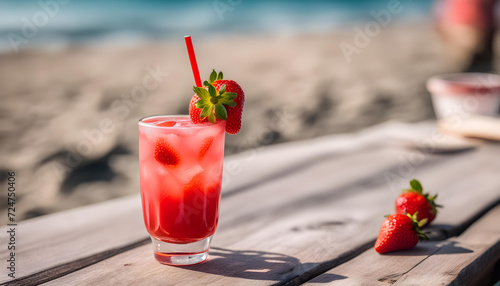 cocktail on the beach