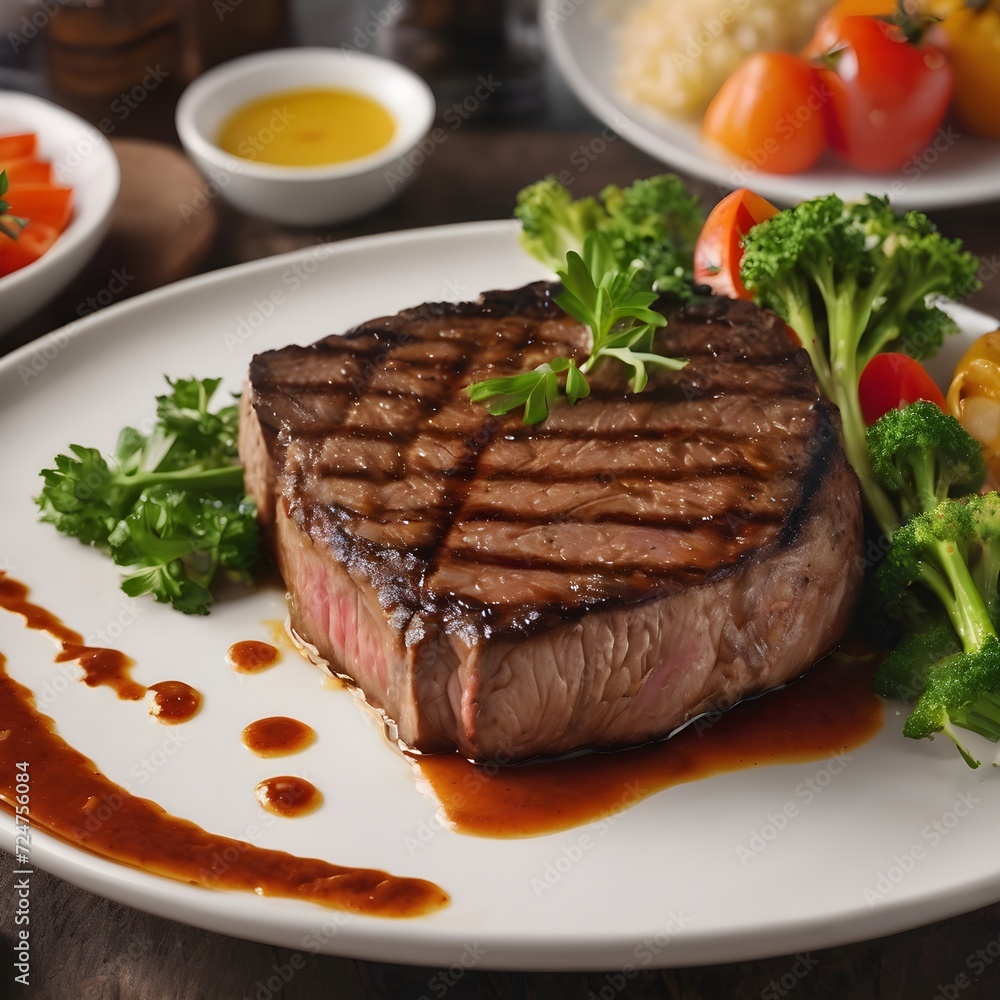 Delicious Steak Background