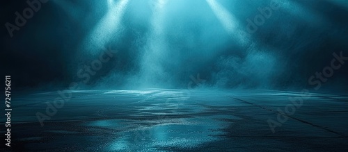 Abstract dark blue background 