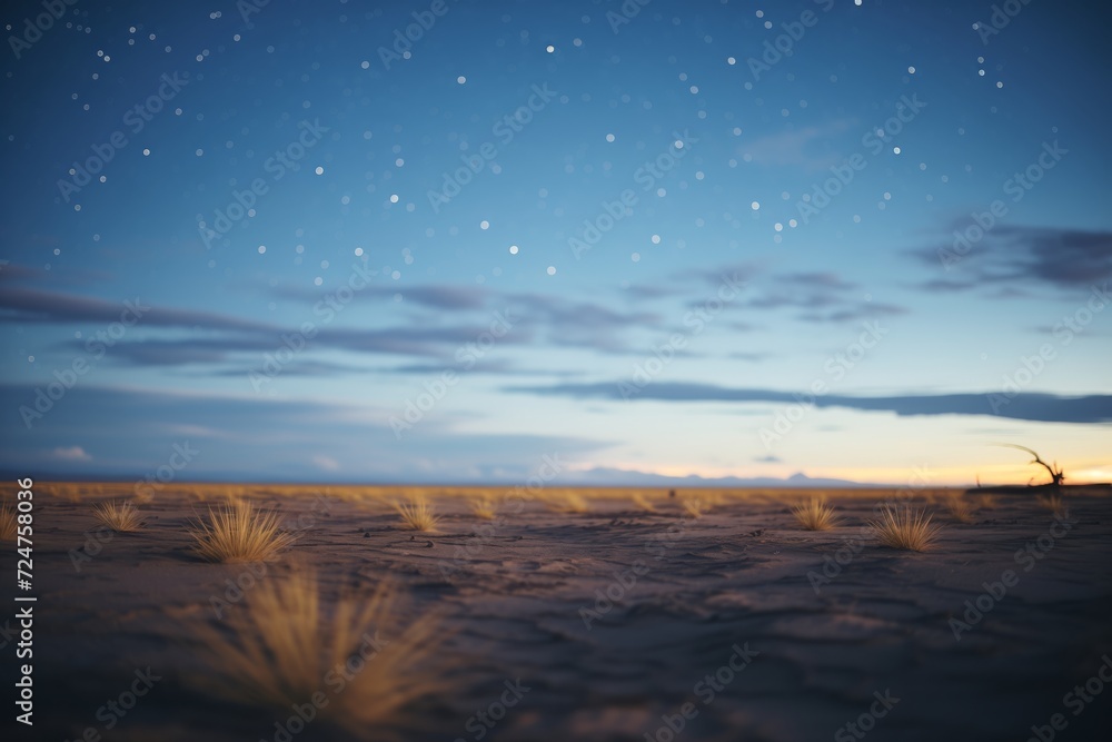 star formations illuminating dark skies over a quiet plain star formations illuminating dark skies over a quiet plain