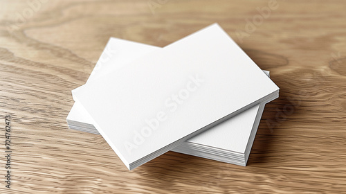 papier, visitenkarte, mockup, weiß, holztisch, Businesscard, tilt-shift, vorlage, stapel, business, schablone, 3d, clean, büro, design, format, edel, elegant, schlicht, einfach, modern, textur, haptik photo