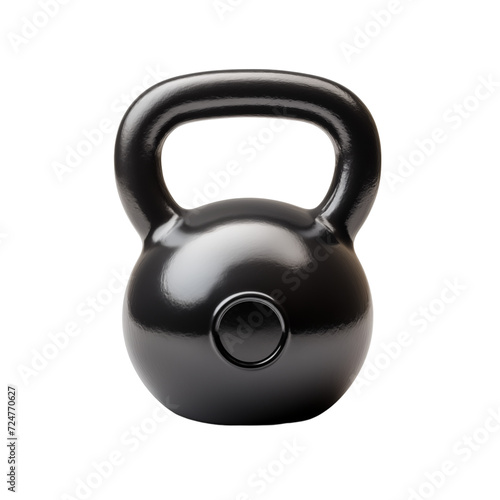 Dumbbell weights isolated on transparent background