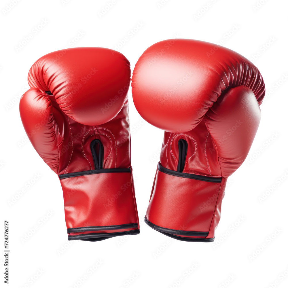 boxing gloves Isolated on Transparent Background