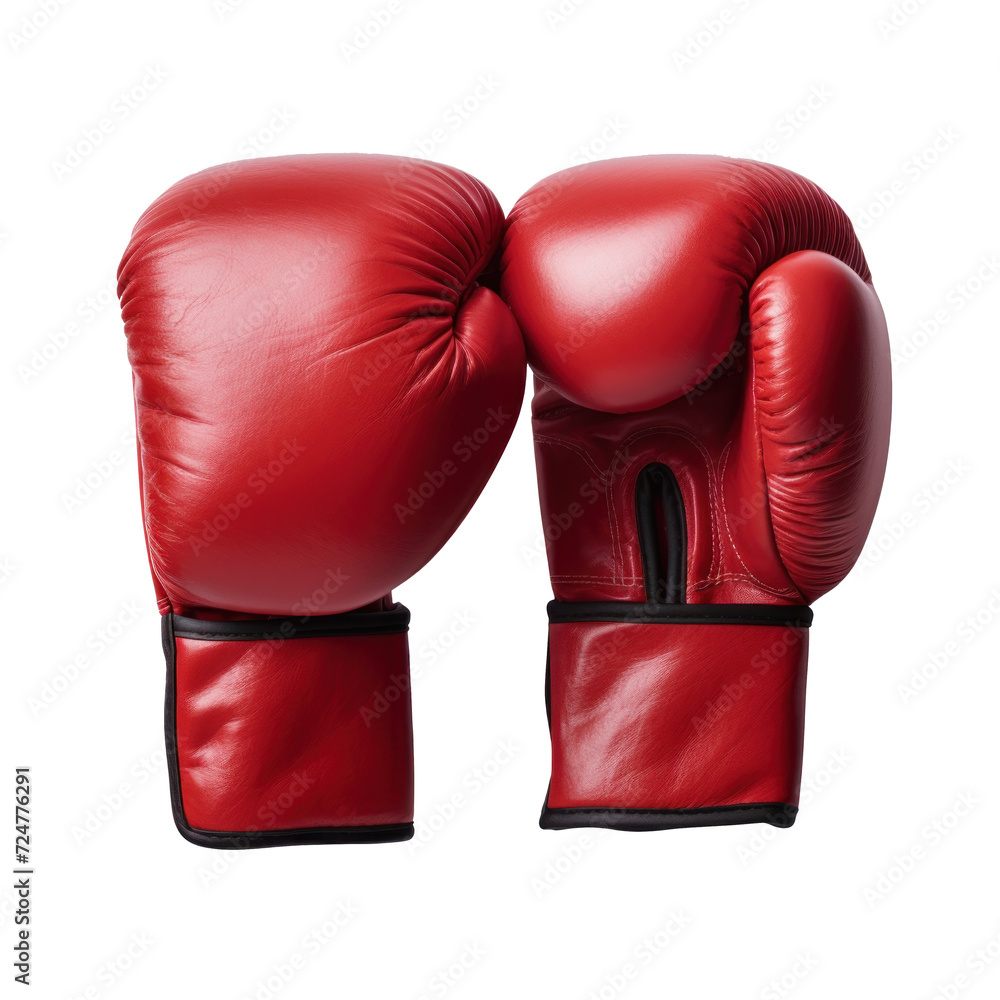 boxing gloves Isolated on Transparent Background
