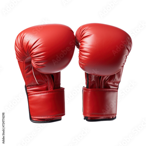 boxing gloves Isolated on Transparent Background © Suchart