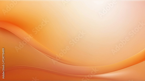 Sunlit Wave of Orange: Abstract Vector Design with Swirling Lines and Summer Vibes