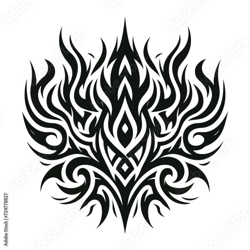 Unique Tribal Vector Shapes   neo tribal shapes   tribal tatoo design