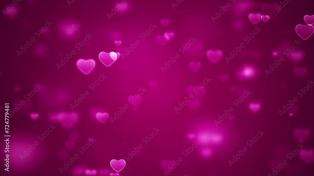 Valentine's day, Romantic Hearts Love Relationship Wedding, Greeting Pink Loop Background Valentine's day, Romantic Hearts Love Relationship Wedding, Greeting Pink Loop Background