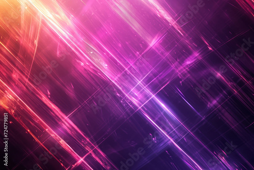 A glistening and semi-transparent glowing, diagonal angle, Ambient light background