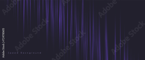 vertical speed line abstract pattern with gradient and text preview, futuristic speed line vector design for background, banner, advertisement