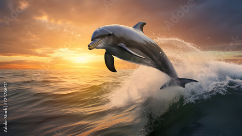 dolphin jumping into water © Abbas Samar shad